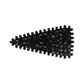 Haarspeld Klikklak 7cm - Driehoek Vorm - Glitter Steentjes -, Nieuw