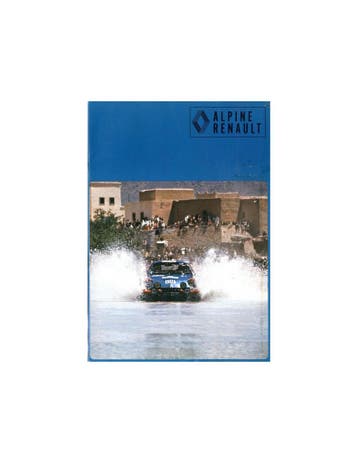 1973 ALPINE A310 A110 A85 A440 BROCHURE NEDERLANDS, Nieuw