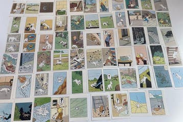 Tintin - Tintin – Série Bobby 64 Concours – 64 Chromos