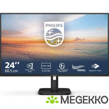 Philips 1000 Series 24E1N1100A/00 24  Full HD 100Hz IPS, Computers en Software, Verzenden, Nieuw