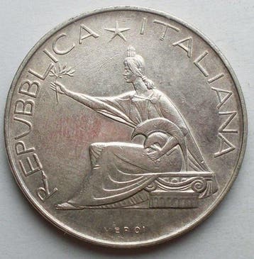 Italiaanse Republiek. 500 Lire 1961 - 1970 - 1974 (Zonder, Postzegels en Munten