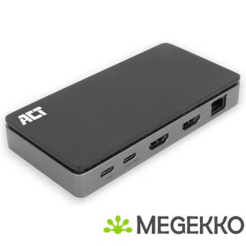 ACT USB-C 4K MST dockingstation, Computers en Software, Verzenden, Nieuw