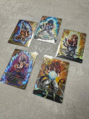 Bandai - 5 Card - Dragon Ball - Gogeta / Vegito