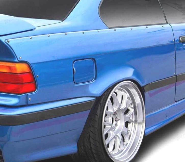 KIT AILES ARRIÈRE POUR BMW E36 DRIFT +50MM 90-99, Autos : Pièces & Accessoires, Carrosserie & Tôlerie, Envoi