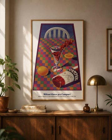 Milton Glaser - CAMPARI - Années 1990