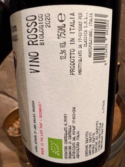 2020 The Juice Asylum Il Terzo Grado - Toscane - 6 Flessen, Verzamelen, Wijnen