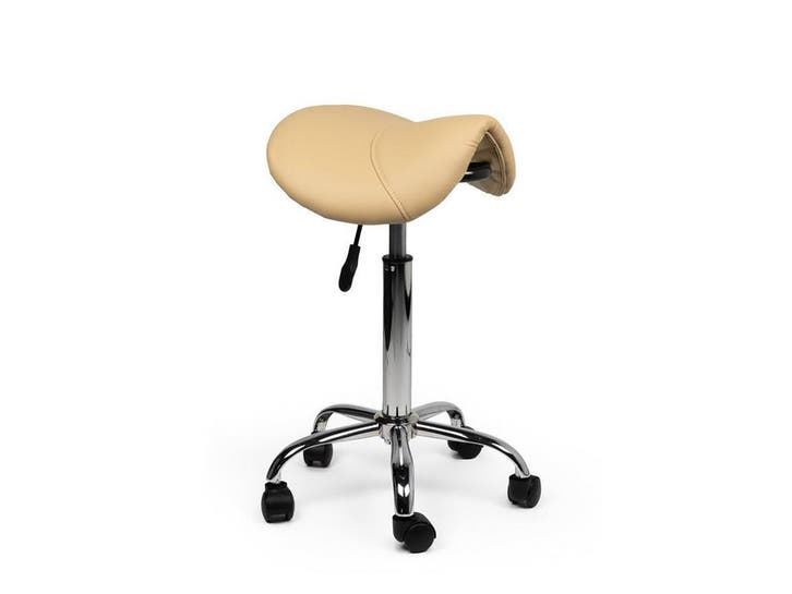 Zadelkruk Beige - Standaard Zithoogte, Maison & Meubles, Tabourets