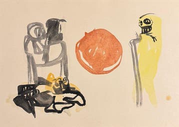 Marcus de Vestele (1941-2024) - Composition Cobra “ Le, Antiek en Kunst