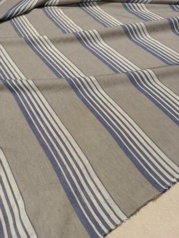 Bellissimo cotone vintage a righe - Meubelstof - 620 cm -