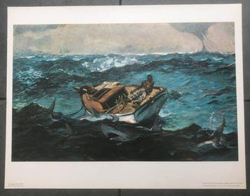 Winslow Homer - The Gulf Stream ( 1898 ) - Jaren 1990