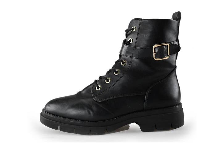 Tamaris Veterboots in maat 39 Zwart, Kleding | Dames, Schoenen, Zwart, Gedragen, Overige typen, Verzenden