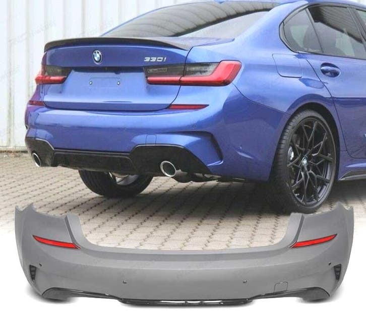 Pare Chocs Arrière Pour Bmw G20 19- Performance Style Pdc No, Auto-onderdelen, Carrosserie, Verzenden