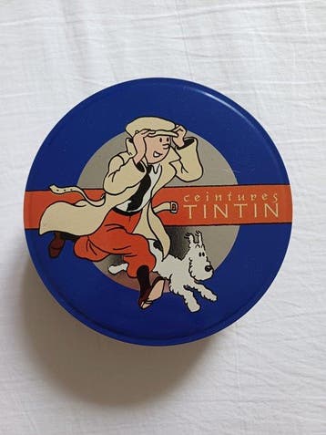 1 Ceintuur in blik - Citime - Kuifje - 1994, Boeken, Nieuw