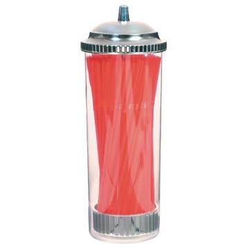Rietjes dispenser | 27(h) x 9(Ø)cm Olympia, Verzenden, Nieuw in verpakking