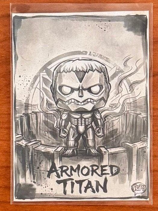 Funko - Funko Pop - Attack on Titan - Armored Titan #234 +, Antiek en Kunst, Antiek | Speelgoed