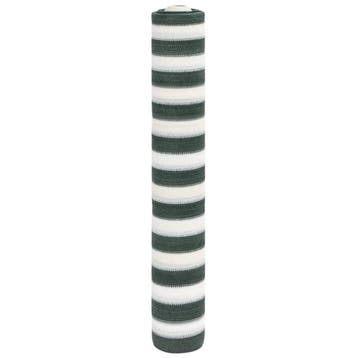 vidaXL Privacynet 195 g/m² 2x10 m HDPE groen en wit, Verzenden