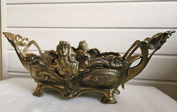 Jardinière - Art nouveau - Bronze - Jardinière