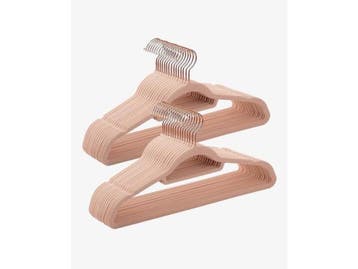 Veiling - SONGMICS Fluwelen Kleerhangers 30 Stuks – Retour, Kleding | Dames, Kledingrekken, Nieuw