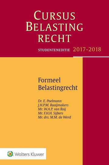 Cursus belastingrecht 9789013143010 M.M. de Werd, Verzenden, M.M. de Werd