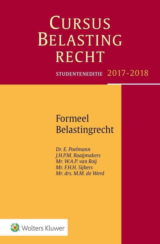 Cursus belastingrecht 9789013143010 M.M. de Werd, Livres, Science, Envoi