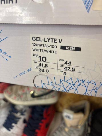 Asics - GEL-LYTE V - Sneakers - Maat: EU 41.5 - Nieuw met