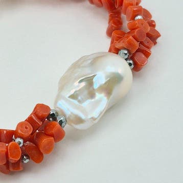 Corail rouge - Argent - Bracelet - CORALLO MEDITERRANEO