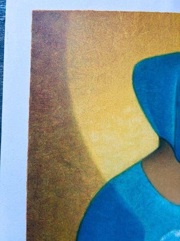 Louis Toffoli (1907-1999) - Maternité bleue