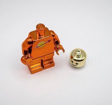 Lego Minifigurine - Classic Space - Lego Chrome Orange, Enfants & Bébés