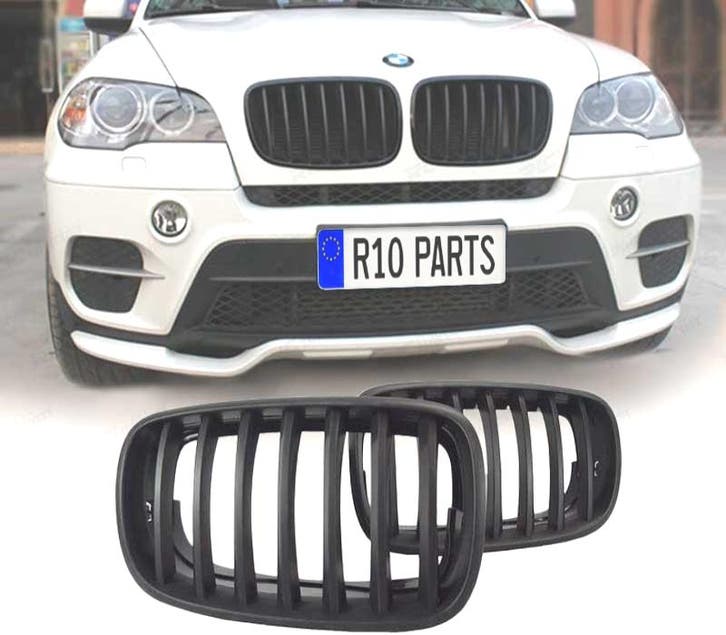 CALANDRES AVANT BMW X5 E70 07-10 X6 08-14 NOIR, Auto-onderdelen, Carrosserie, Verzenden