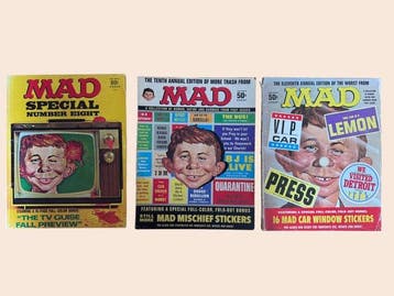 MAD - Super Specials, Worst of Mad, Annuals #8, #10, #11,, Nieuw