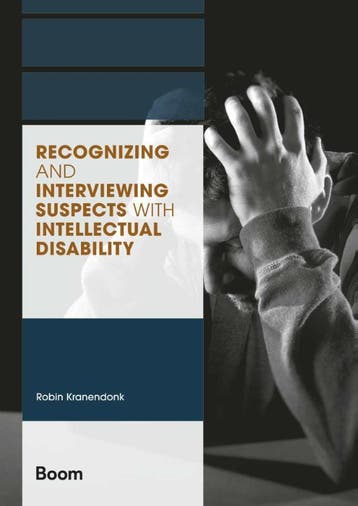 Recognizing And Interviewing Suspects With Intellectual Disa, Verzenden, Robin Kranendonk