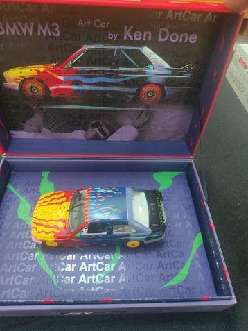 Fly Car Model 1:43 - Voiture miniature (2) - BMW M3 Art Car