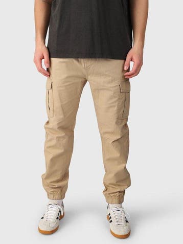 2dekans | Brunotti Lansons Cargo Broek - Heren - Ebony Sand, Ophalen of Verzenden