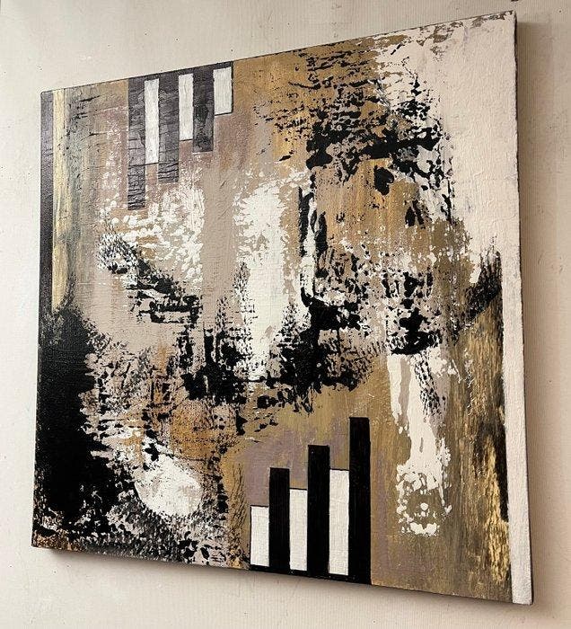 Paolo Contin - Caos e Ordine, Antiquités & Art, Art | Peinture | Moderne