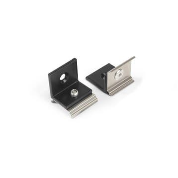 Bevestiging - clip - “u5 - side” - zwart - arc12 - (20 - st, Verzenden