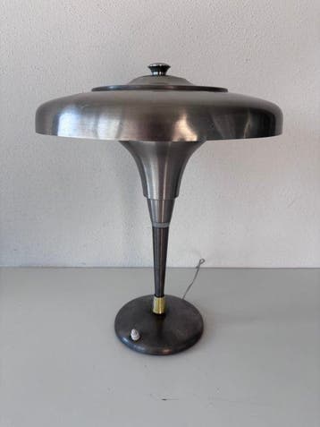 Bankierslamp - UFO - Staal - Ministeriële UFO-lamp, Antiquités & Art
