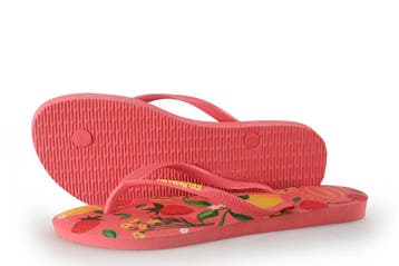Havaianas Slippers in maat 37 Blauw, Slippers, Zo goed als nieuw, Havaianas, Verzenden
