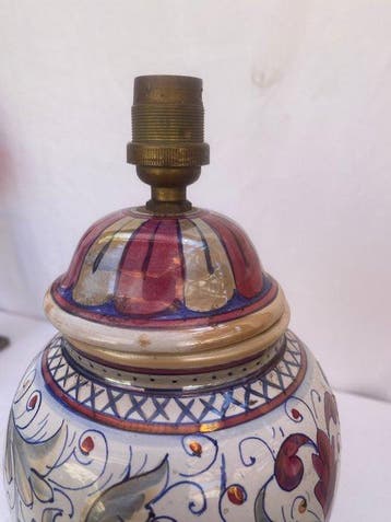 gualdo tadino - Lampe de table - Céramique, Faïence