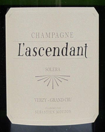 Champagne Mouzon Leroux & Fils Brut Nature LAscendant -
