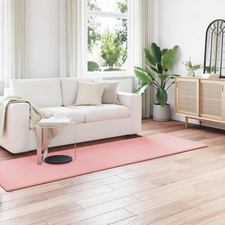 vidaXL Antislip vloerkleed van imitatie konijnenbont OLITE, Maison & Meubles, Ameublement | Tapis & Moquettes, Envoi