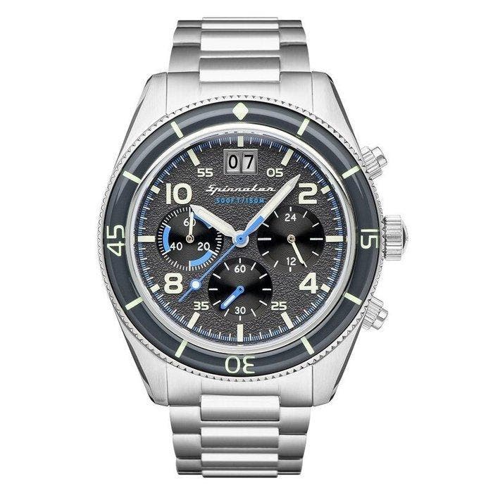 Spinnaker - FLEUSS - Mechanical Seiko - Chronograph 1/10th, Handtassen en Accessoires, Horloges | Heren