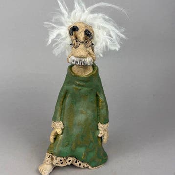 Anna Em - No reserve - Albert Einstein…. hand made