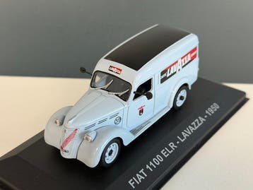 Altaya 1:43 - Model bestelwagen (2) - Fiat 1100 ELR Lavazza
