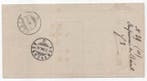 Zwitserland - 15 cent op een witte papieren envelop,