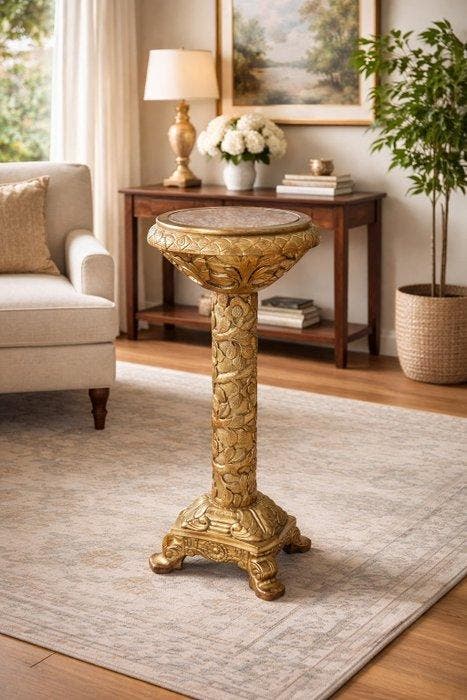 Antiek Kolom - 1900-1910, Antiek en Kunst, Antiek | Overige Antiek