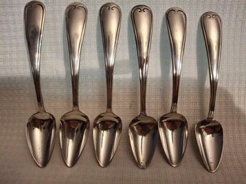 Meesterteken AG K - Cuillère (6) - Six (6x) cuillères à café