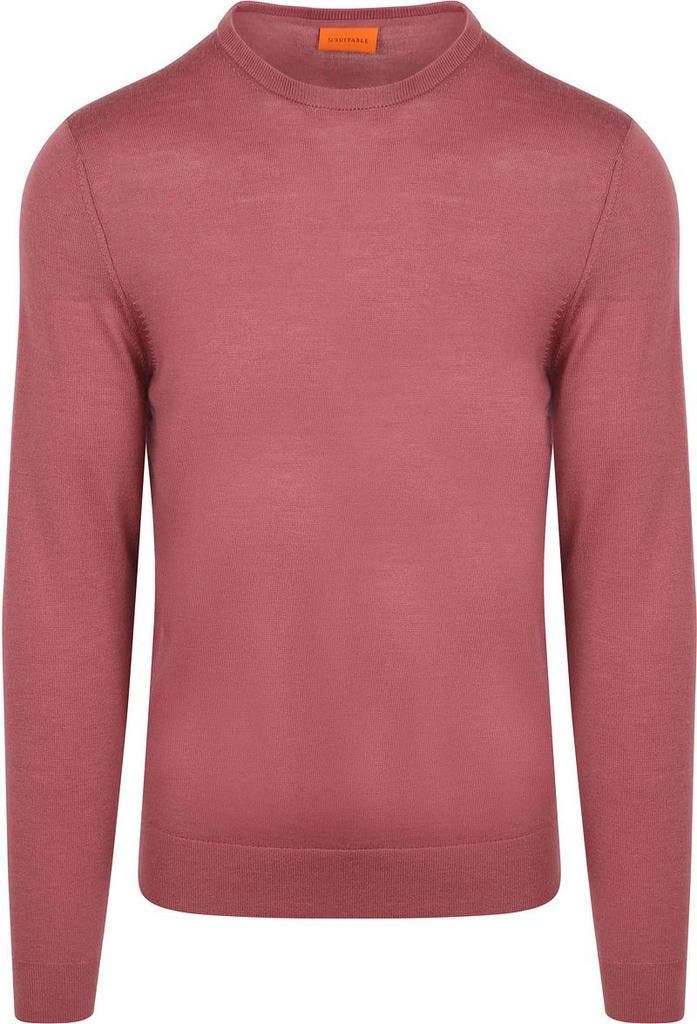 Suitable Merino Pullover Mauve maat Maat 52/54 (L) Heren, Vêtements | Hommes, Pulls & Vestes, Envoi