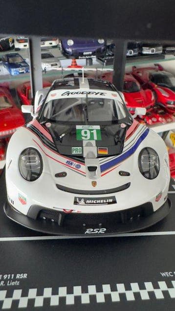 IXO 1:18 - Voiture miniature - Porsche 911 RSR-19 Goodbye