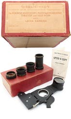 Leica Leitz 12 pezzi, dispositivo ritratti, avvolgitore con