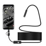 Endoscoop Camera 1 Meter - 7mm Inspectie Semi Flexibel Kabel, Verzenden, Nieuw
